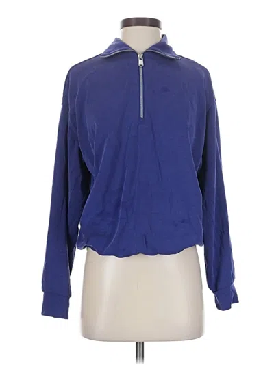 Pre-owned Athleta Pullover Sweater In Blue