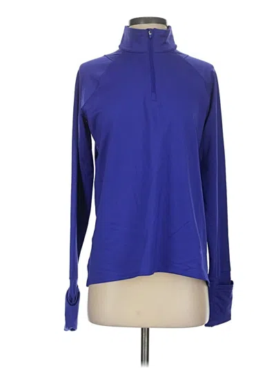 Pre-owned Athleta Pullover Sweater In Blue