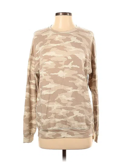 Pre-owned Athleta Pullover Sweater In Brown