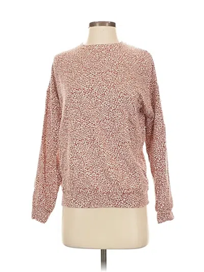 Pre-owned Athleta Pullover Sweater In Brown