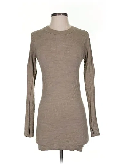 Pre-owned Athleta Pullover Sweater In Brown