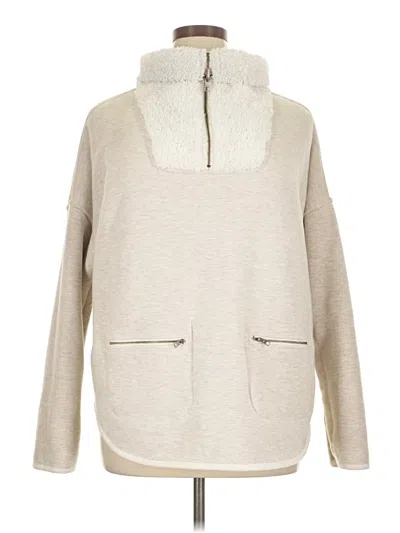Pre-owned Athleta Pullover Sweater In Brown