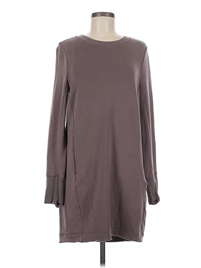 Pre-owned Athleta Pullover Sweater In Brown