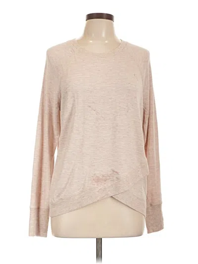 Pre-owned Athleta Pullover Sweater In Brown
