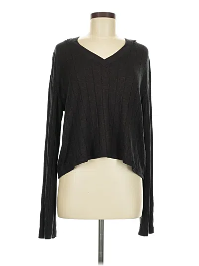 Pre-owned Athleta Pullover Sweater In Brown