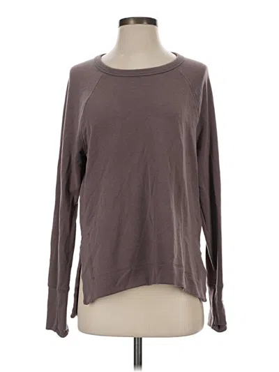 Pre-owned Athleta Pullover Sweater In Brown