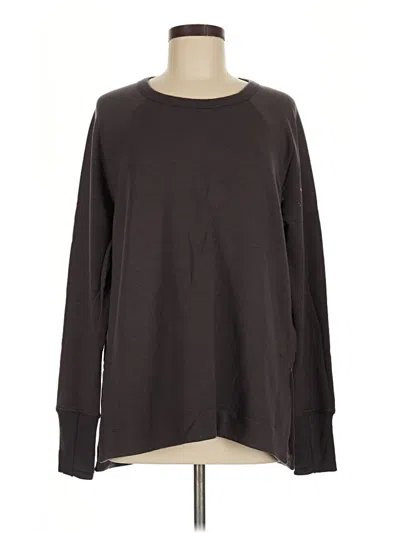 Pre-owned Athleta Pullover Sweater In Brown