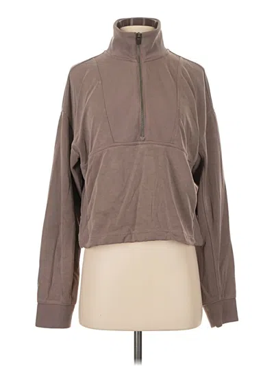 Pre-owned Athleta Pullover Sweater In Brown