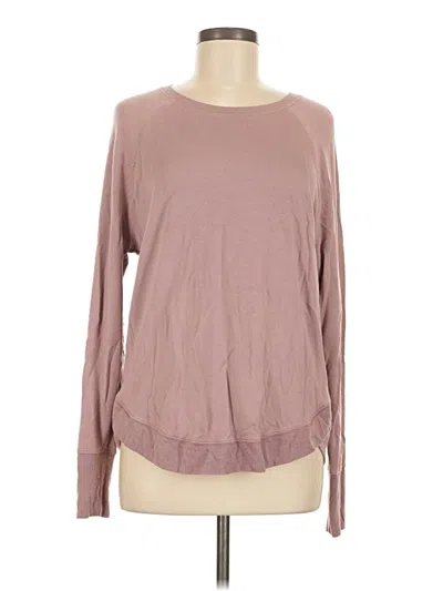 Pre-owned Athleta Pullover Sweater In Brown