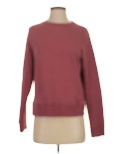 Pre-owned Athleta Pullover Sweater In Burgundy