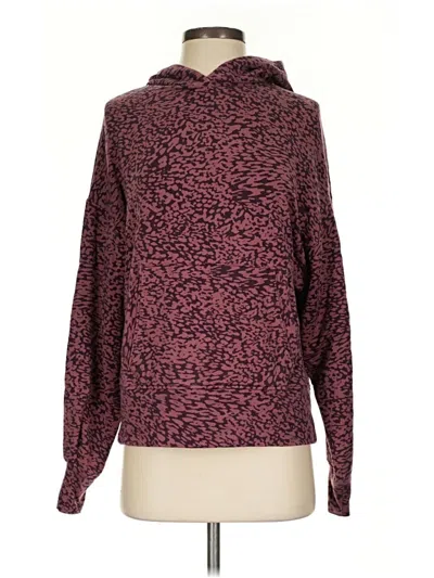 Pre-owned Athleta Pullover Sweater In Burgundy