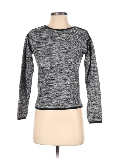 Pre-owned Athleta Pullover Sweater In Gray