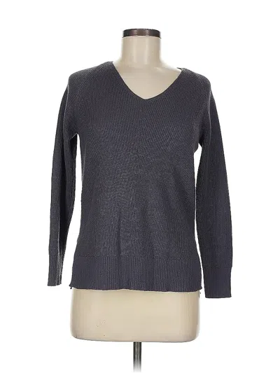 Pre-owned Athleta Pullover Sweater In Gray