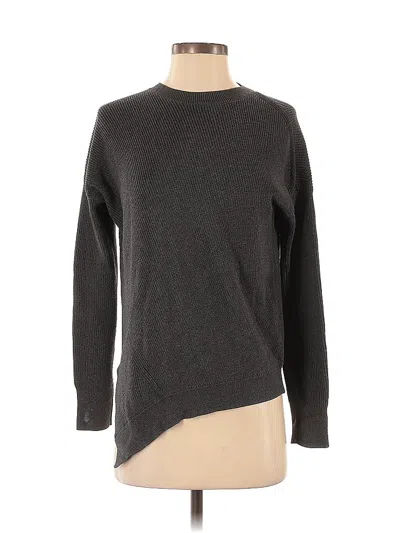Pre-owned Athleta Pullover Sweater In Gray