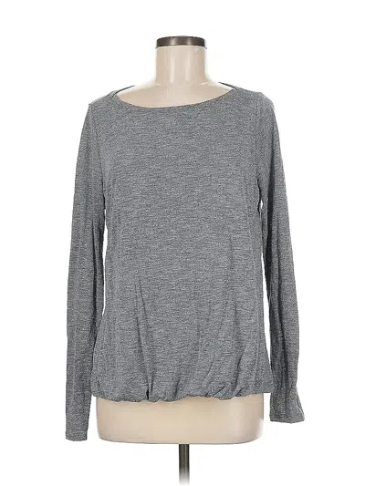 Pre-owned Athleta Pullover Sweater In Gray