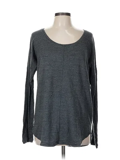 Pre-owned Athleta Pullover Sweater In Gray