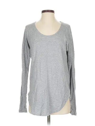 Pre-owned Athleta Pullover Sweater In Gray