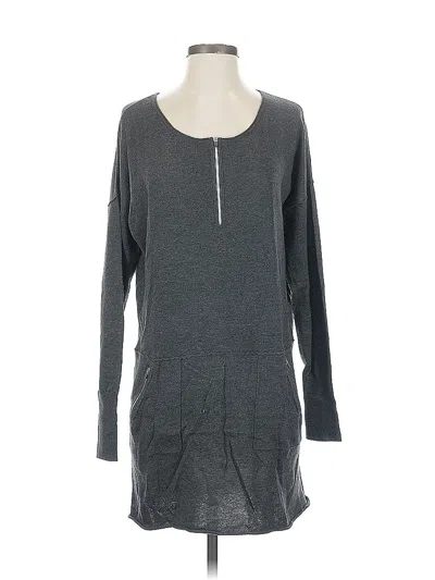 Pre-owned Athleta Pullover Sweater In Gray