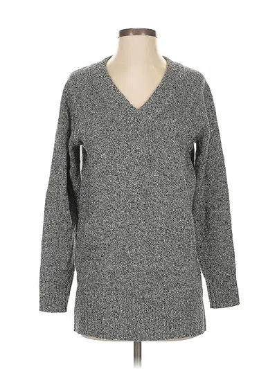 Pre-owned Athleta Pullover Sweater In Gray