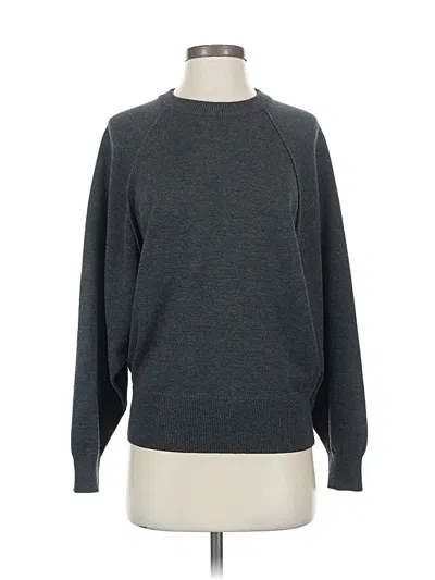 Pre-owned Athleta Pullover Sweater In Gray