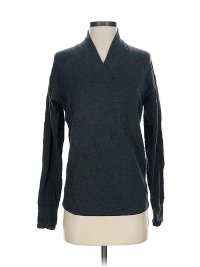 Pre-owned Athleta Pullover Sweater In Gray