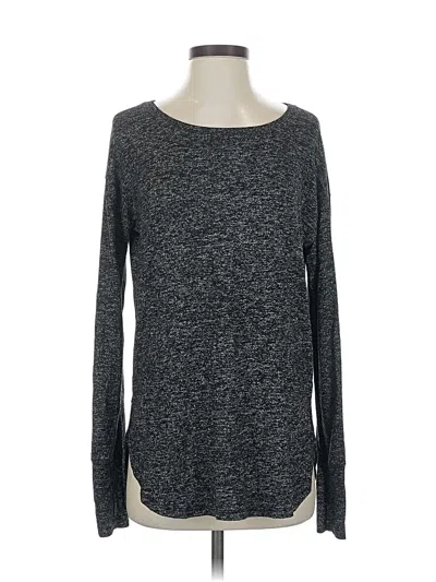 Pre-owned Athleta Pullover Sweater In Gray