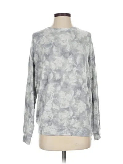 Pre-owned Athleta Pullover Sweater In Gray