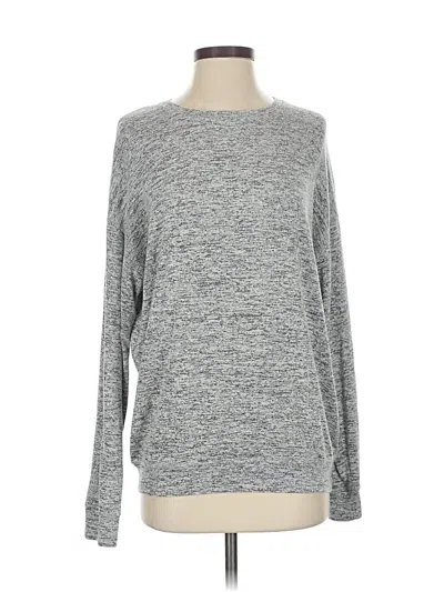 Pre-owned Athleta Pullover Sweater In Gray