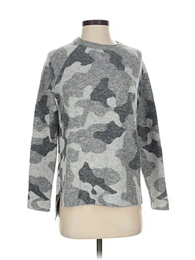 Pre-owned Athleta Pullover Sweater In Gray