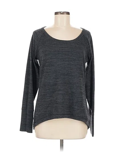 Pre-owned Athleta Pullover Sweater In Gray
