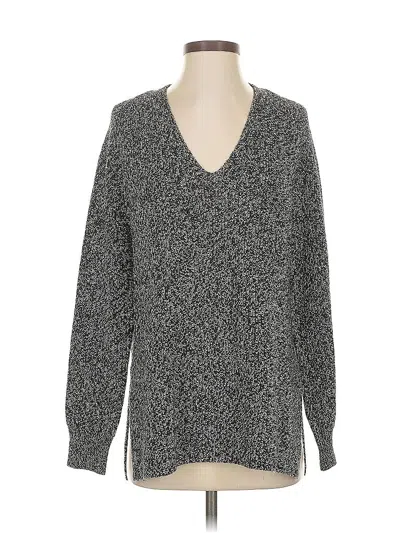 Pre-owned Athleta Pullover Sweater In Gray