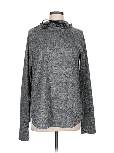 Pre-owned Athleta Pullover Sweater In Gray