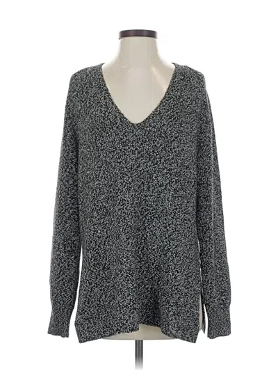 Pre-owned Athleta Pullover Sweater In Gray