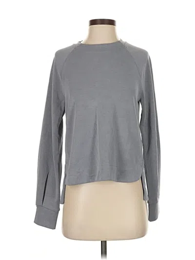 Pre-owned Athleta Pullover Sweater In Gray