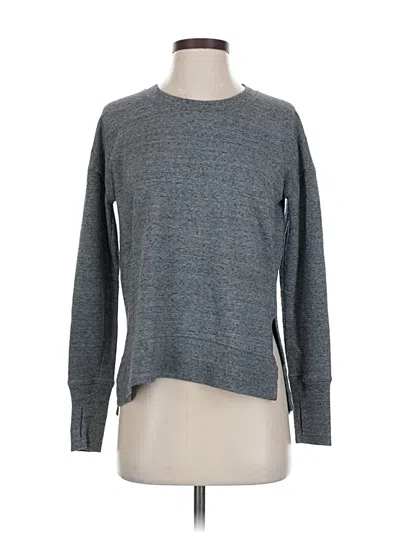 Pre-owned Athleta Pullover Sweater In Gray