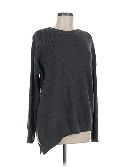 Pre-owned Athleta Pullover Sweater In Gray