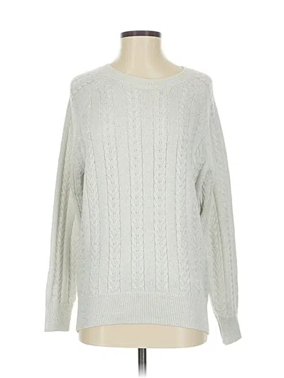 Pre-owned Athleta Pullover Sweater In Gray