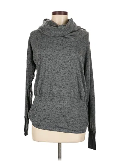 Pre-owned Athleta Pullover Sweater In Gray
