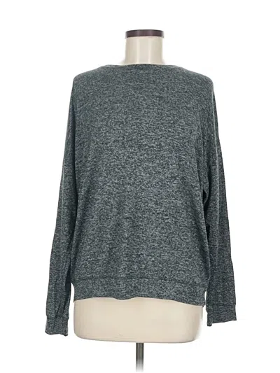 Pre-owned Athleta Pullover Sweater In Gray