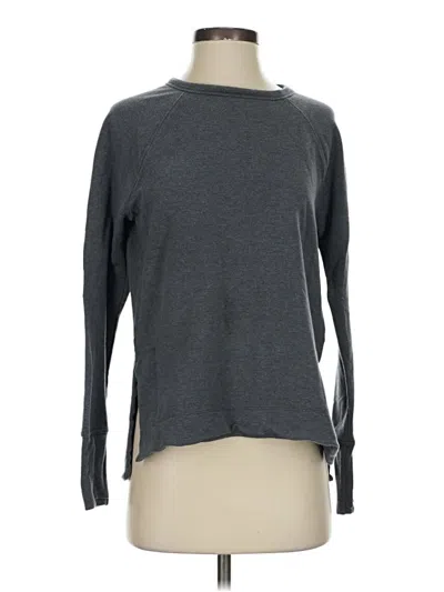 Pre-owned Athleta Pullover Sweater In Gray