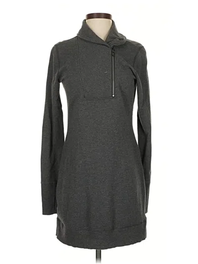 Pre-owned Athleta Pullover Sweater In Gray