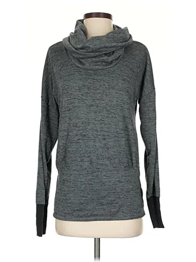Pre-owned Athleta Pullover Sweater In Gray