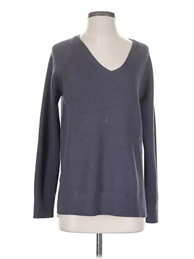 Pre-owned Athleta Pullover Sweater In Gray