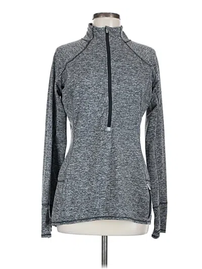 Pre-owned Athleta Pullover Sweater In Gray
