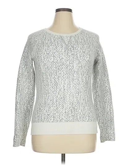 Pre-owned Athleta Pullover Sweater In Gray