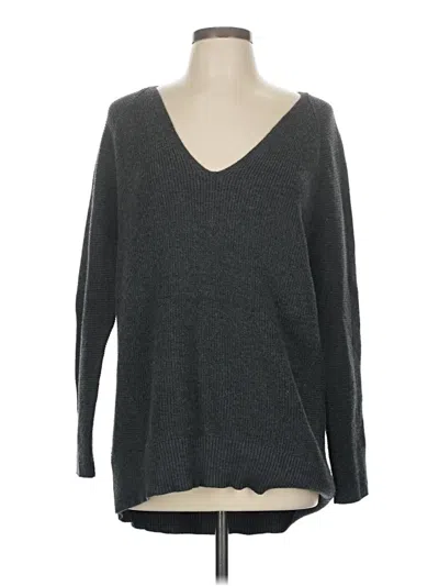 Pre-owned Athleta Pullover Sweater In Gray