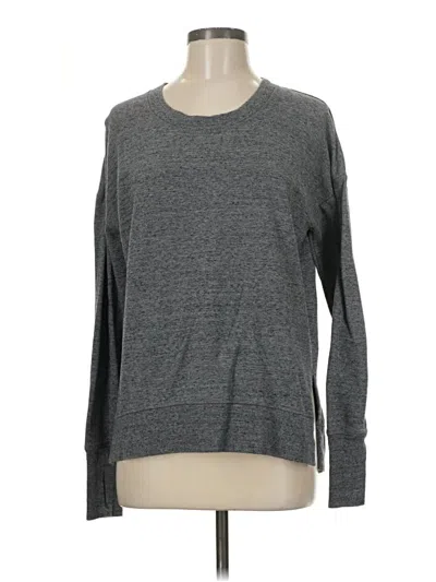 Pre-owned Athleta Pullover Sweater In Gray