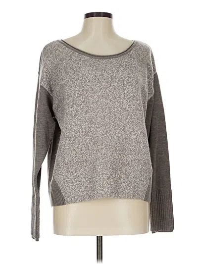 Pre-owned Athleta Pullover Sweater In Gray