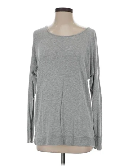 Pre-owned Athleta Pullover Sweater In Gray