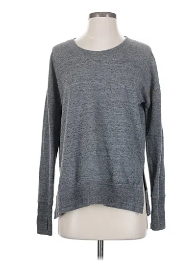 Pre-owned Athleta Pullover Sweater In Gray